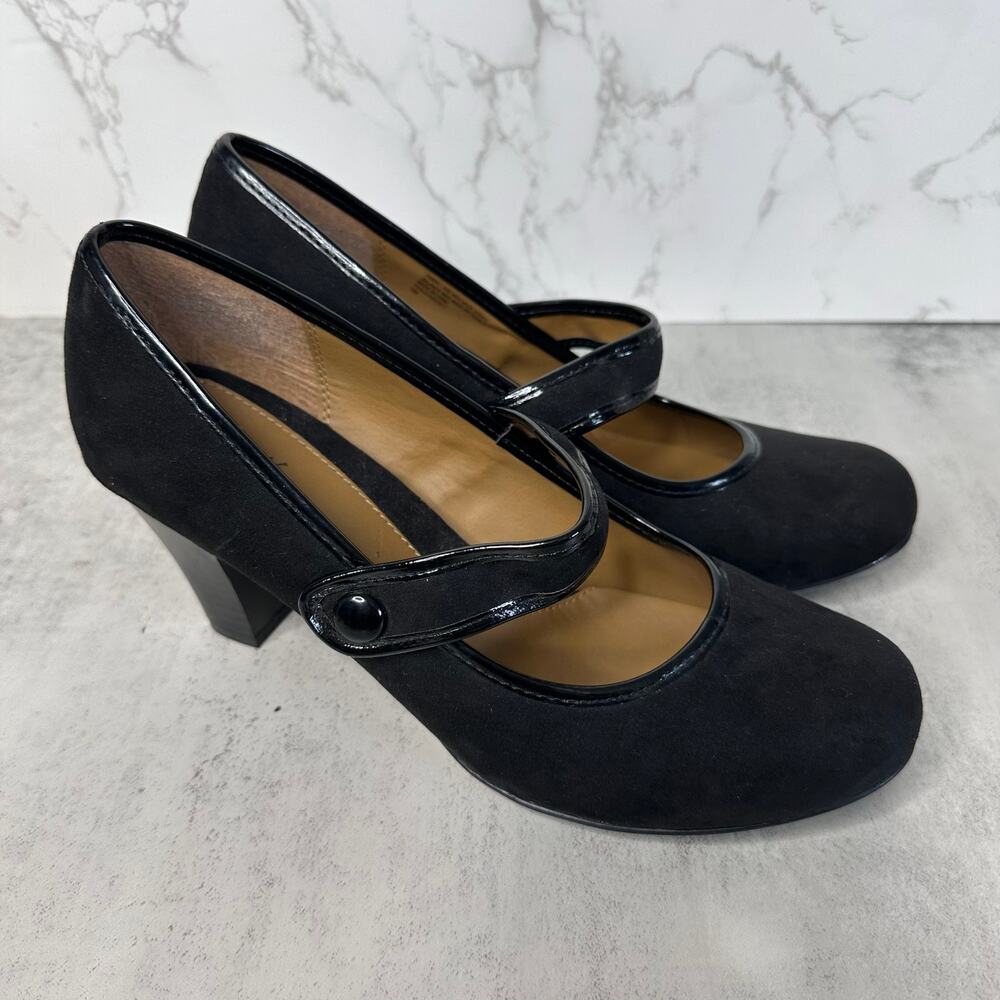 GNW Heels Womens US Size 8.5 SONJA/82503611 Pumps Black Office Work Formal WMNS